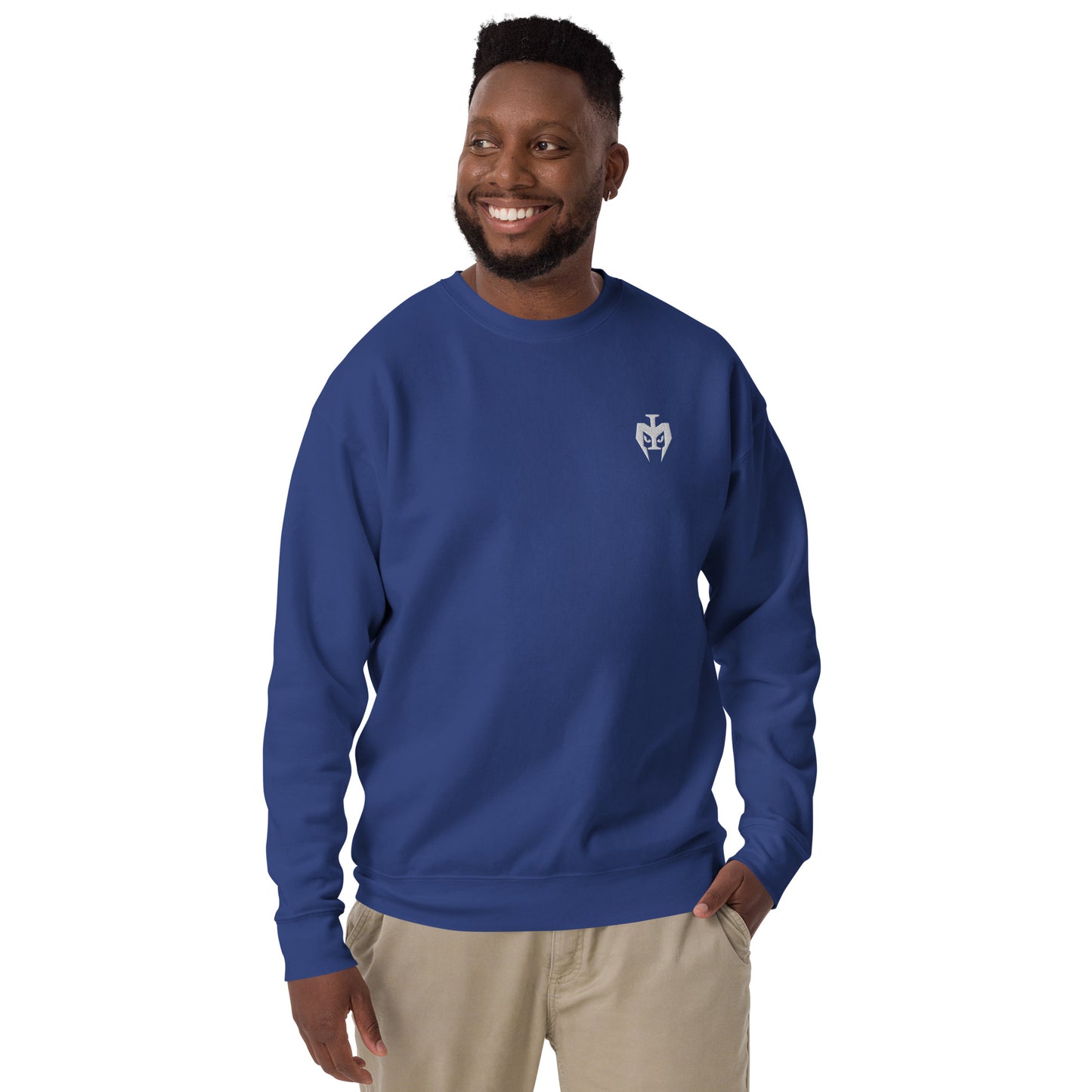 Unisex Premium Sweatshirt (White Logo)
